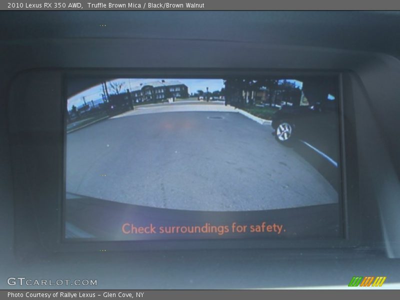 Truffle Brown Mica / Black/Brown Walnut 2010 Lexus RX 350 AWD
