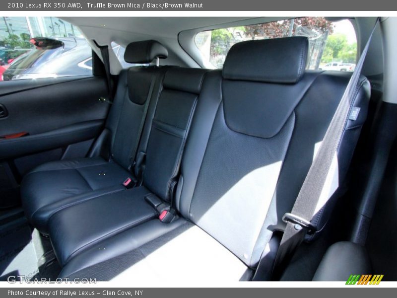 Truffle Brown Mica / Black/Brown Walnut 2010 Lexus RX 350 AWD