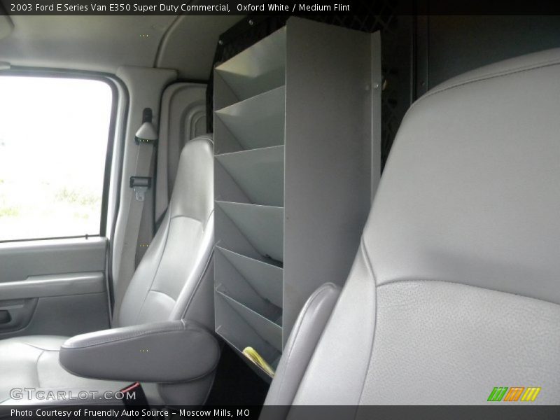 Oxford White / Medium Flint 2003 Ford E Series Van E350 Super Duty Commercial