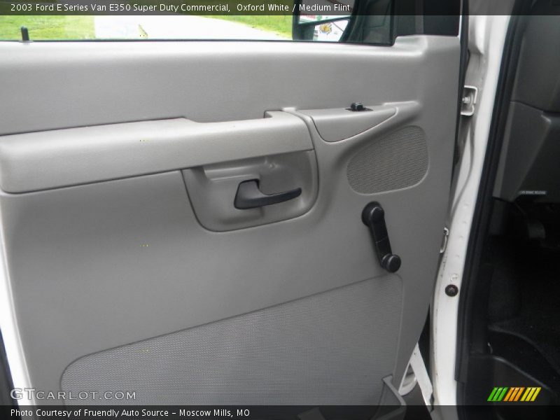 Oxford White / Medium Flint 2003 Ford E Series Van E350 Super Duty Commercial