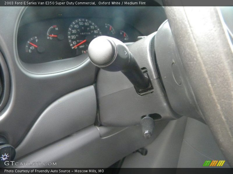 Oxford White / Medium Flint 2003 Ford E Series Van E350 Super Duty Commercial