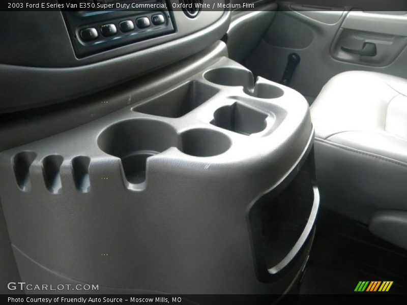 Oxford White / Medium Flint 2003 Ford E Series Van E350 Super Duty Commercial