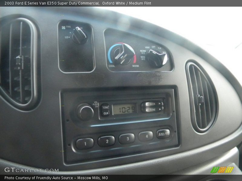 Oxford White / Medium Flint 2003 Ford E Series Van E350 Super Duty Commercial