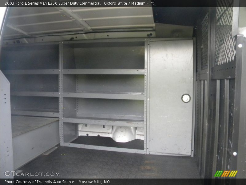 Oxford White / Medium Flint 2003 Ford E Series Van E350 Super Duty Commercial