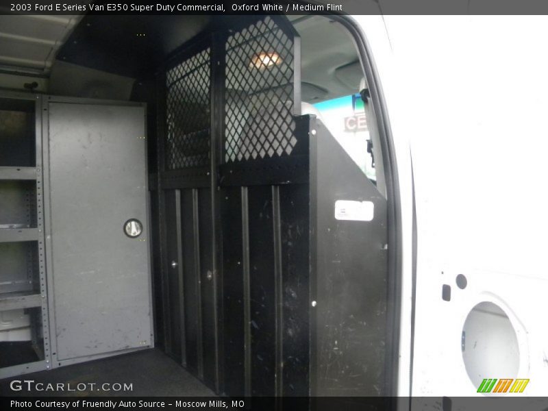 Oxford White / Medium Flint 2003 Ford E Series Van E350 Super Duty Commercial