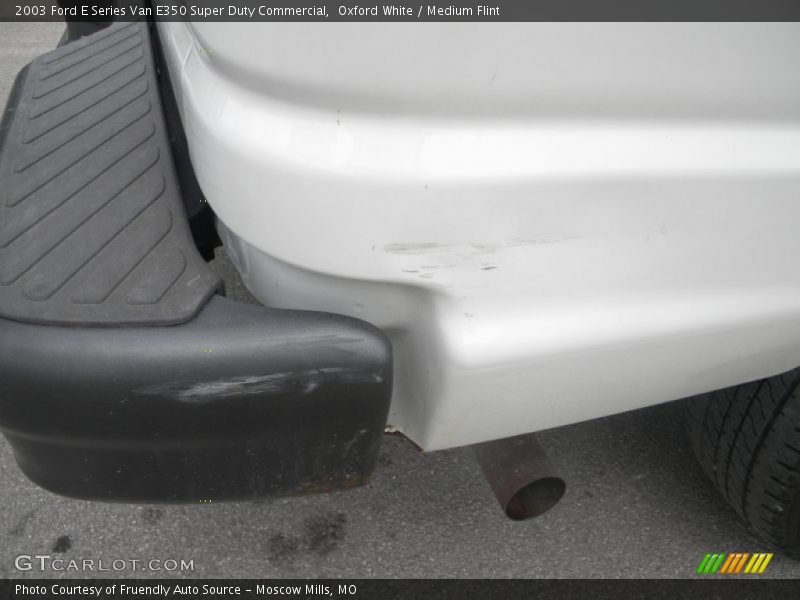 Oxford White / Medium Flint 2003 Ford E Series Van E350 Super Duty Commercial