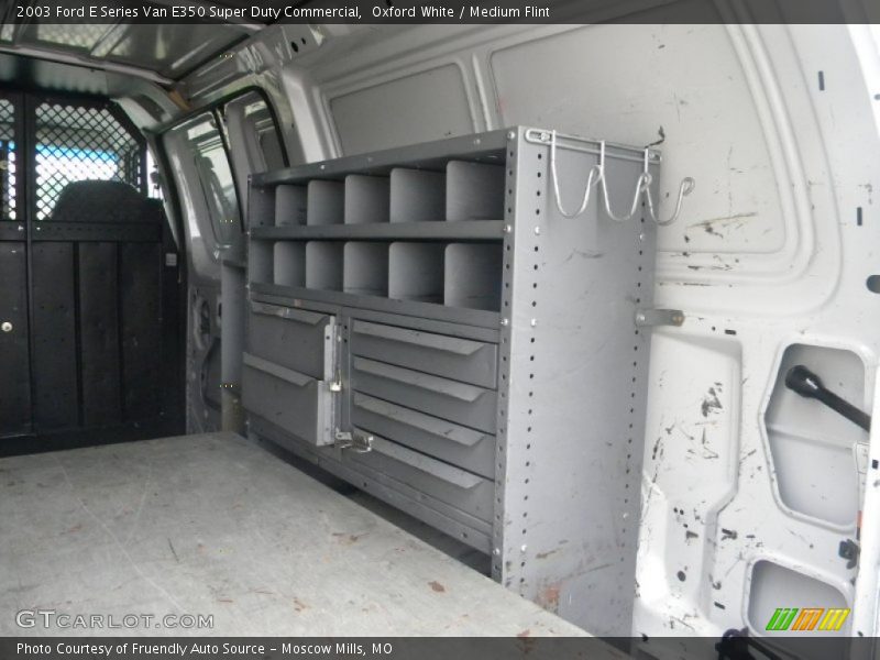 Oxford White / Medium Flint 2003 Ford E Series Van E350 Super Duty Commercial