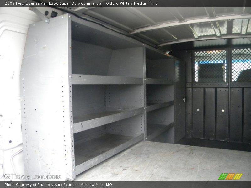Oxford White / Medium Flint 2003 Ford E Series Van E350 Super Duty Commercial