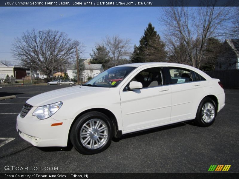 Stone White / Dark Slate Gray/Light Slate Gray 2007 Chrysler Sebring Touring Sedan