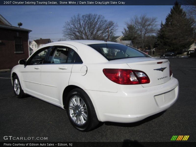 Stone White / Dark Slate Gray/Light Slate Gray 2007 Chrysler Sebring Touring Sedan
