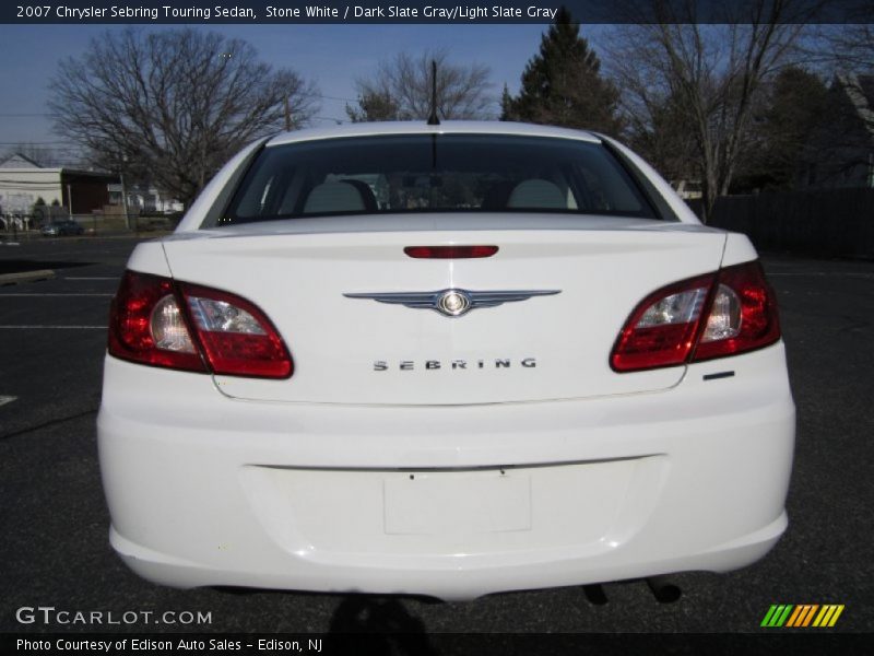 Stone White / Dark Slate Gray/Light Slate Gray 2007 Chrysler Sebring Touring Sedan