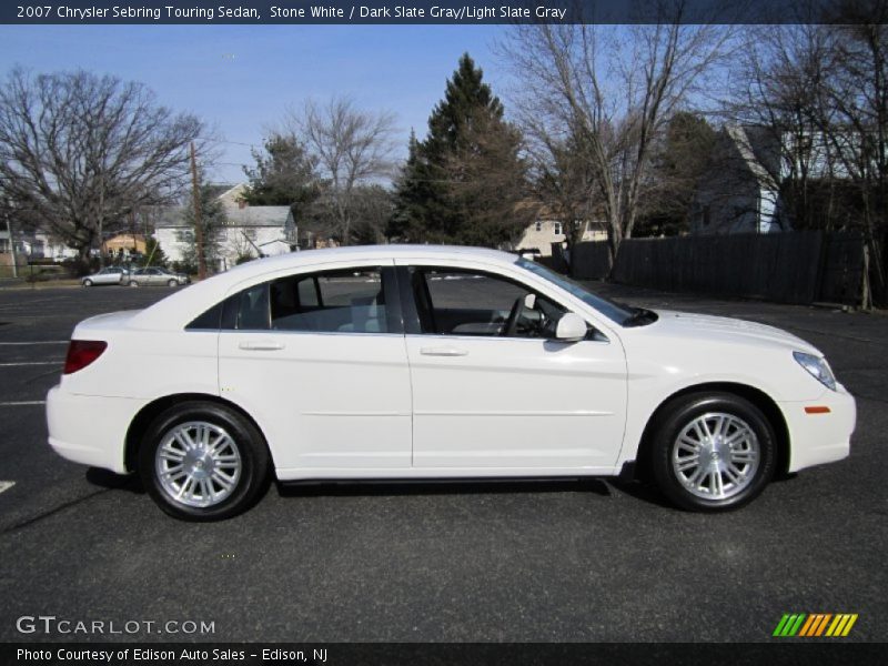 Stone White / Dark Slate Gray/Light Slate Gray 2007 Chrysler Sebring Touring Sedan