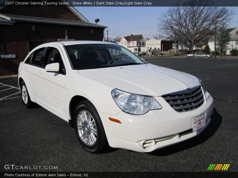 Stone White / Dark Slate Gray/Light Slate Gray 2007 Chrysler Sebring Touring Sedan