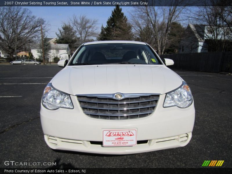 Stone White / Dark Slate Gray/Light Slate Gray 2007 Chrysler Sebring Touring Sedan