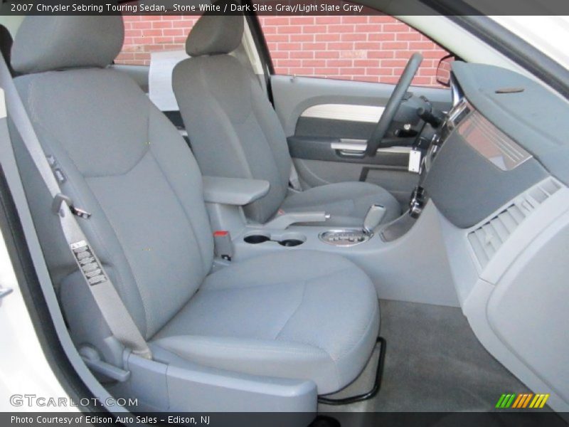 Stone White / Dark Slate Gray/Light Slate Gray 2007 Chrysler Sebring Touring Sedan