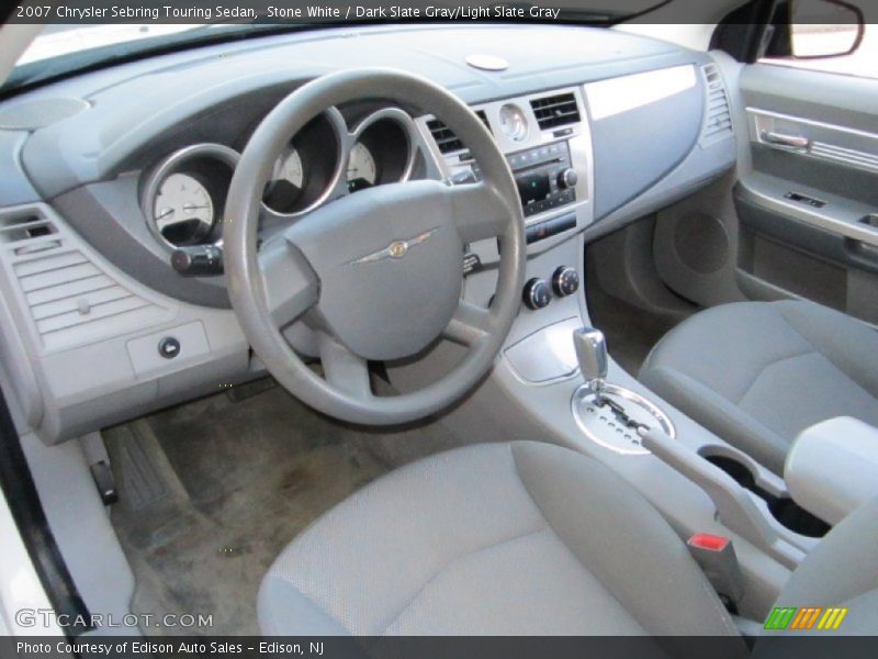 Stone White / Dark Slate Gray/Light Slate Gray 2007 Chrysler Sebring Touring Sedan