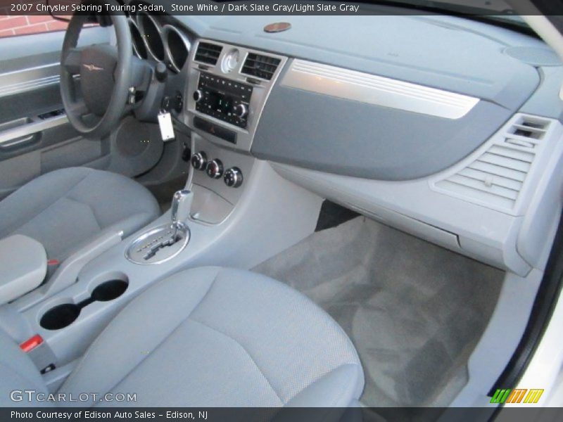 Stone White / Dark Slate Gray/Light Slate Gray 2007 Chrysler Sebring Touring Sedan