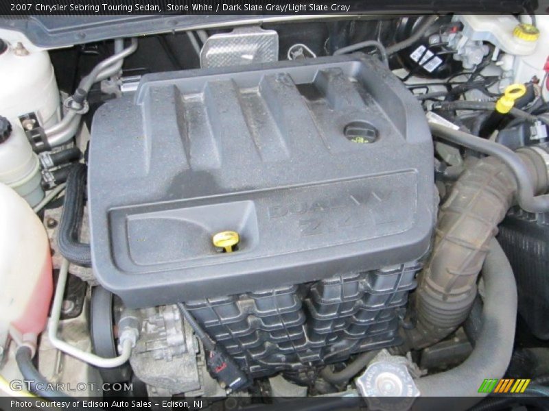 Stone White / Dark Slate Gray/Light Slate Gray 2007 Chrysler Sebring Touring Sedan