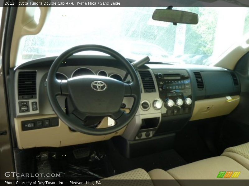 Pyrite Mica / Sand Beige 2012 Toyota Tundra Double Cab 4x4