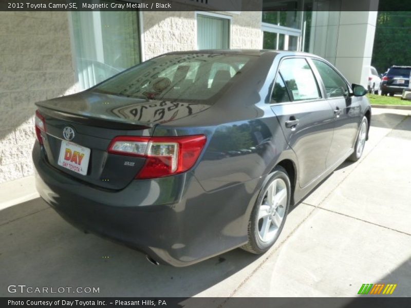 Magnetic Gray Metallic / Black 2012 Toyota Camry SE