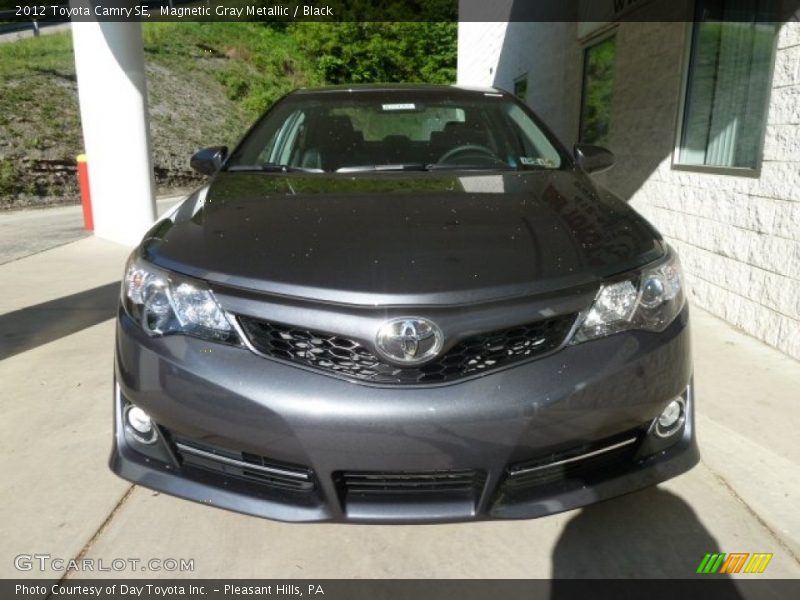 Magnetic Gray Metallic / Black 2012 Toyota Camry SE