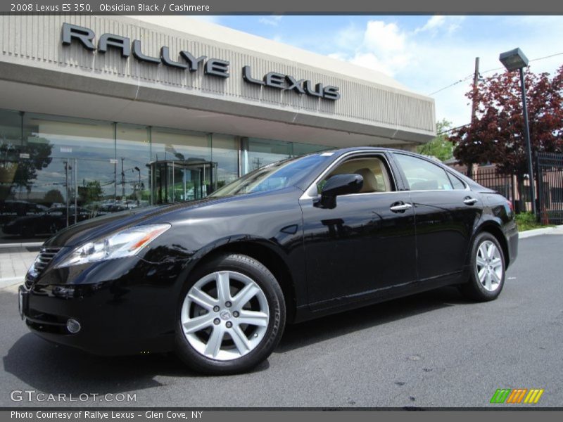 Obsidian Black / Cashmere 2008 Lexus ES 350