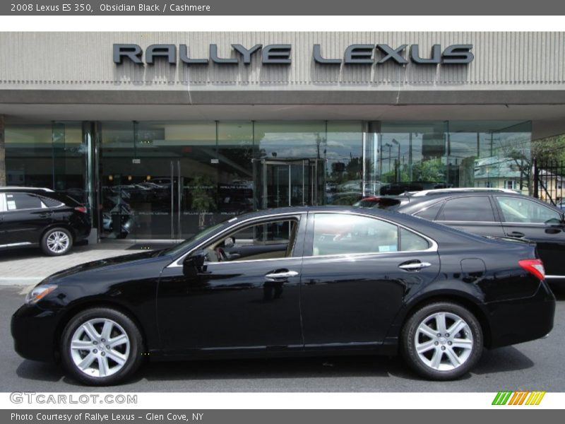 Obsidian Black / Cashmere 2008 Lexus ES 350