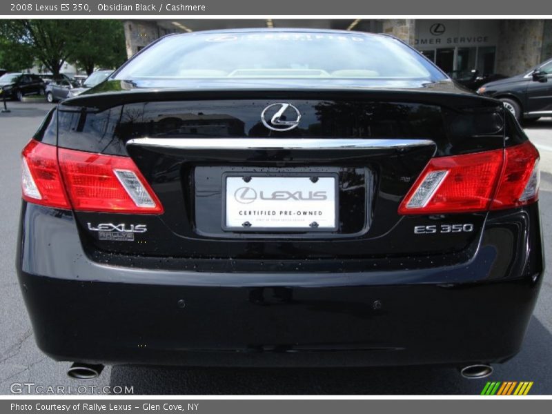 Obsidian Black / Cashmere 2008 Lexus ES 350