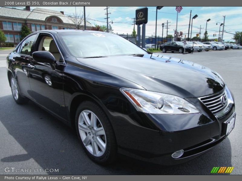 Obsidian Black / Cashmere 2008 Lexus ES 350