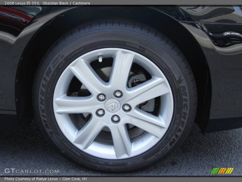 Obsidian Black / Cashmere 2008 Lexus ES 350