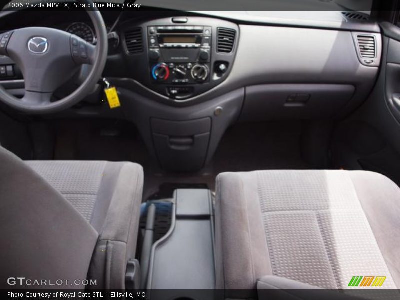 Strato Blue Mica / Gray 2006 Mazda MPV LX