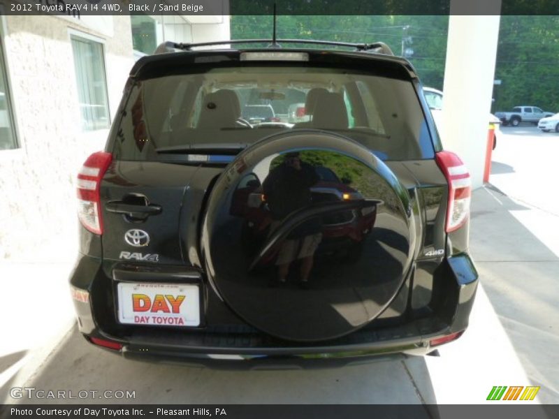 Black / Sand Beige 2012 Toyota RAV4 I4 4WD
