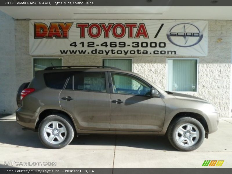 Pyrite Mica / Sand Beige 2012 Toyota RAV4 I4 4WD