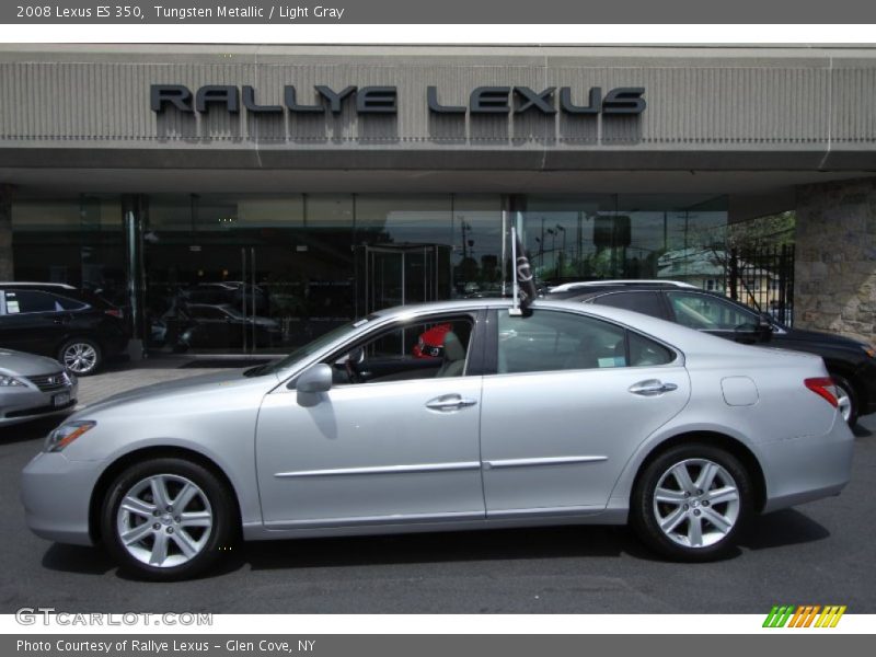 Tungsten Metallic / Light Gray 2008 Lexus ES 350