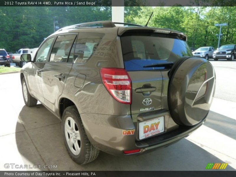 Pyrite Mica / Sand Beige 2012 Toyota RAV4 I4 4WD