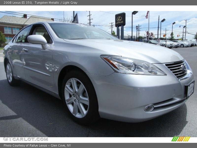 Tungsten Metallic / Light Gray 2008 Lexus ES 350