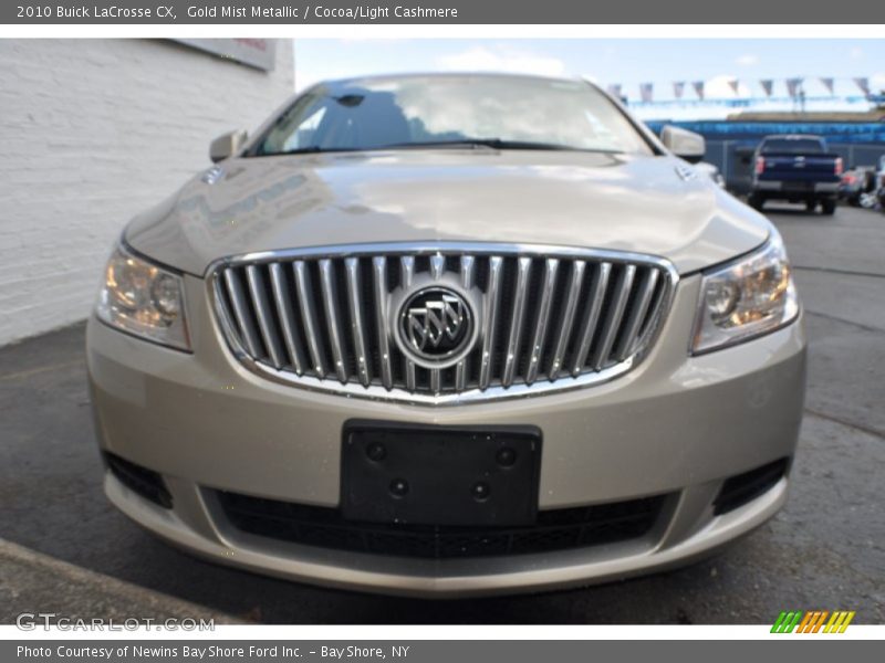 Gold Mist Metallic / Cocoa/Light Cashmere 2010 Buick LaCrosse CX