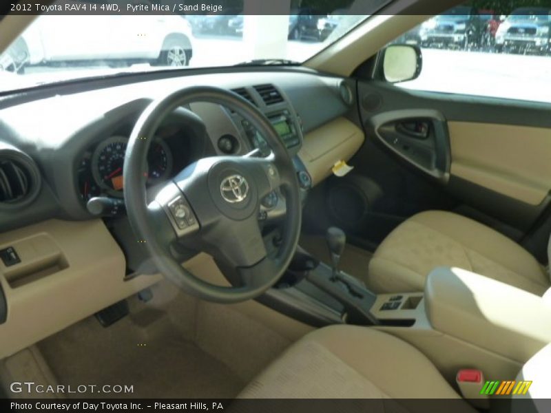 Pyrite Mica / Sand Beige 2012 Toyota RAV4 I4 4WD