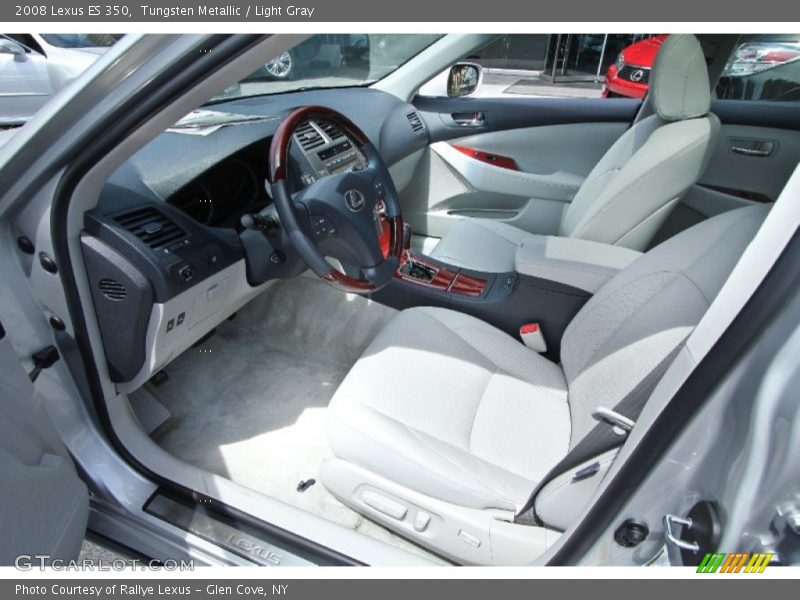 Tungsten Metallic / Light Gray 2008 Lexus ES 350
