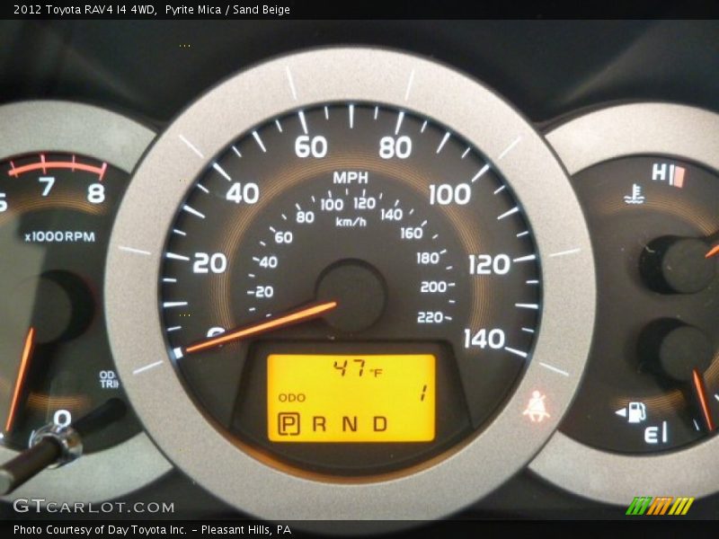 Pyrite Mica / Sand Beige 2012 Toyota RAV4 I4 4WD