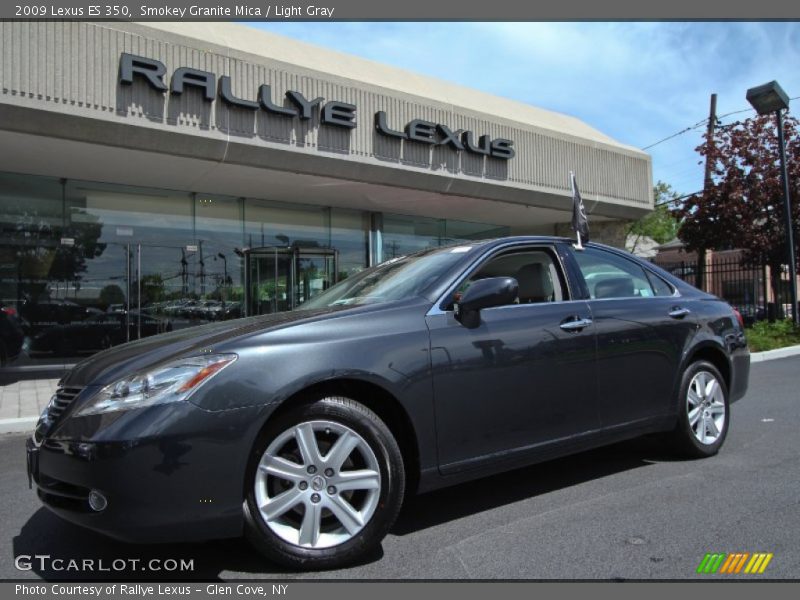 Smokey Granite Mica / Light Gray 2009 Lexus ES 350