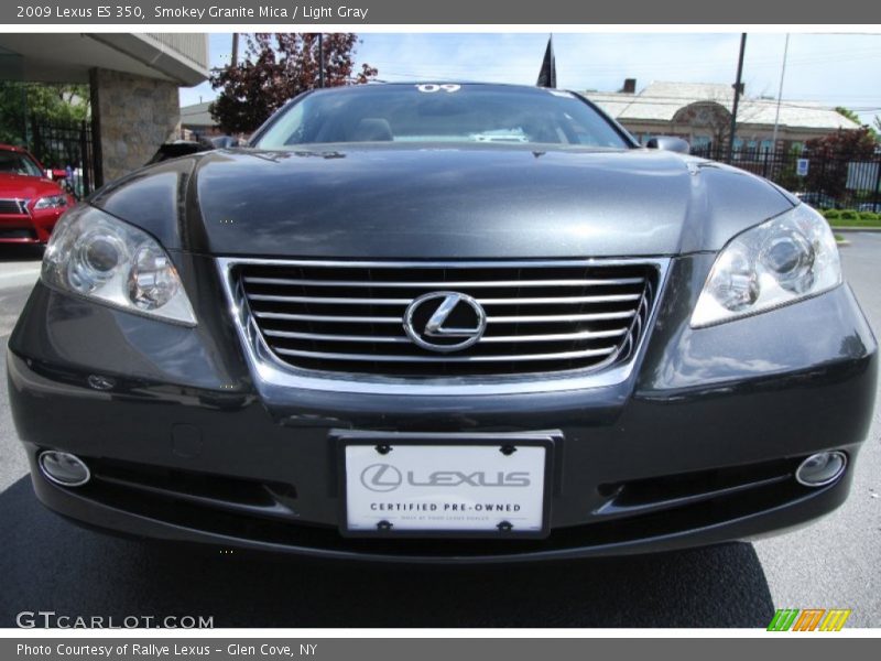 Smokey Granite Mica / Light Gray 2009 Lexus ES 350