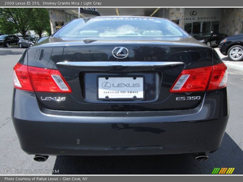 Smokey Granite Mica / Light Gray 2009 Lexus ES 350