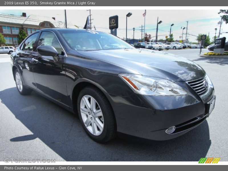 Smokey Granite Mica / Light Gray 2009 Lexus ES 350