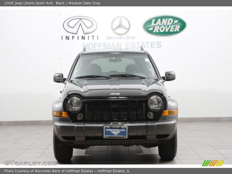 Black / Medium Slate Gray 2006 Jeep Liberty Sport 4x4