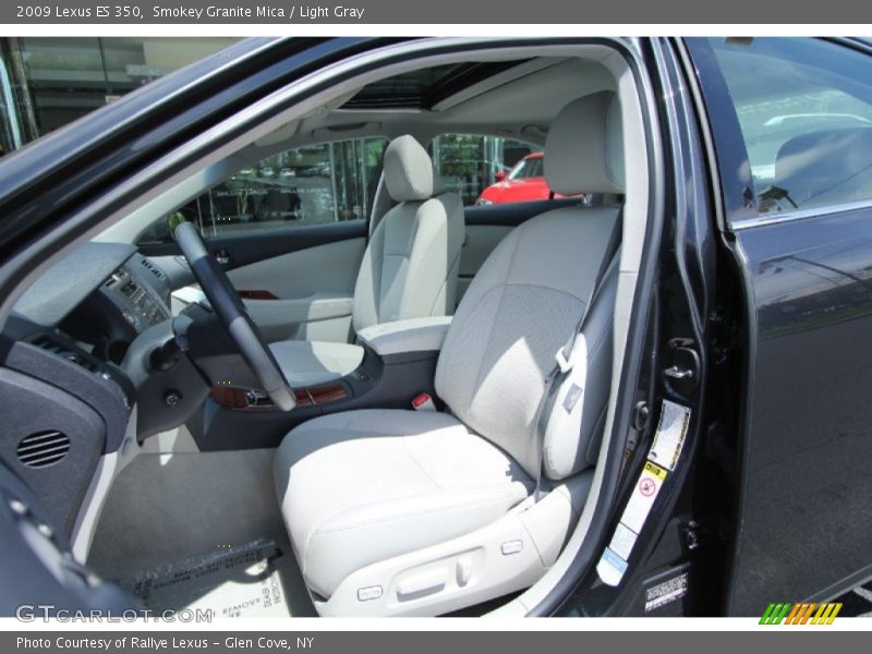 Smokey Granite Mica / Light Gray 2009 Lexus ES 350