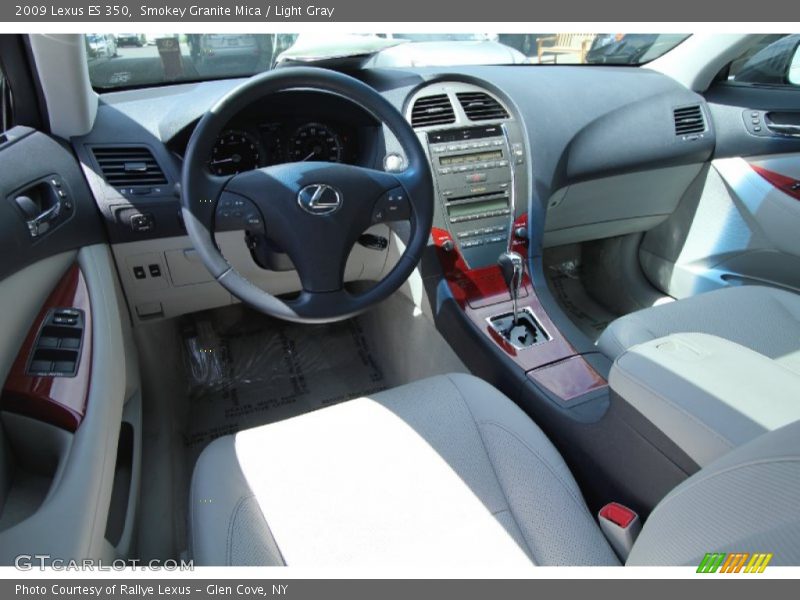 Smokey Granite Mica / Light Gray 2009 Lexus ES 350