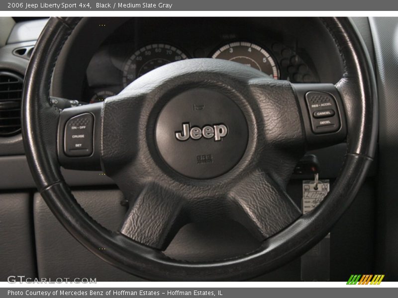 Black / Medium Slate Gray 2006 Jeep Liberty Sport 4x4