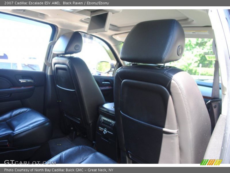 Black Raven / Ebony/Ebony 2007 Cadillac Escalade ESV AWD