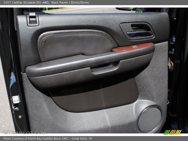 Black Raven / Ebony/Ebony 2007 Cadillac Escalade ESV AWD